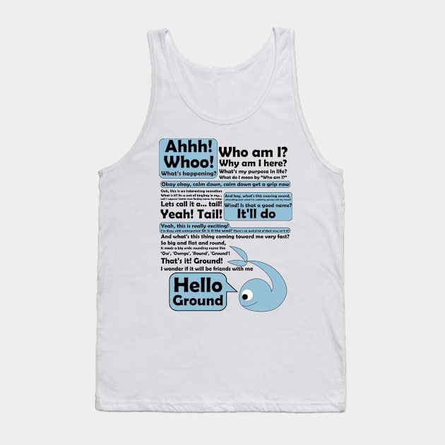 Hello Ground Tank Top by Knytt